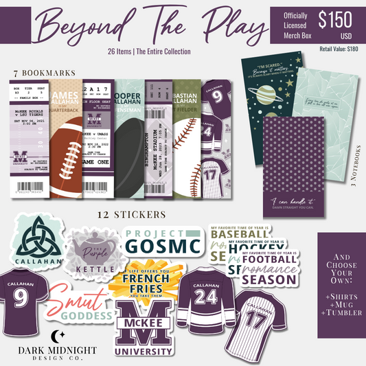 Beyond The Play Merch Box - Officially Licensed Beyond The Play Series