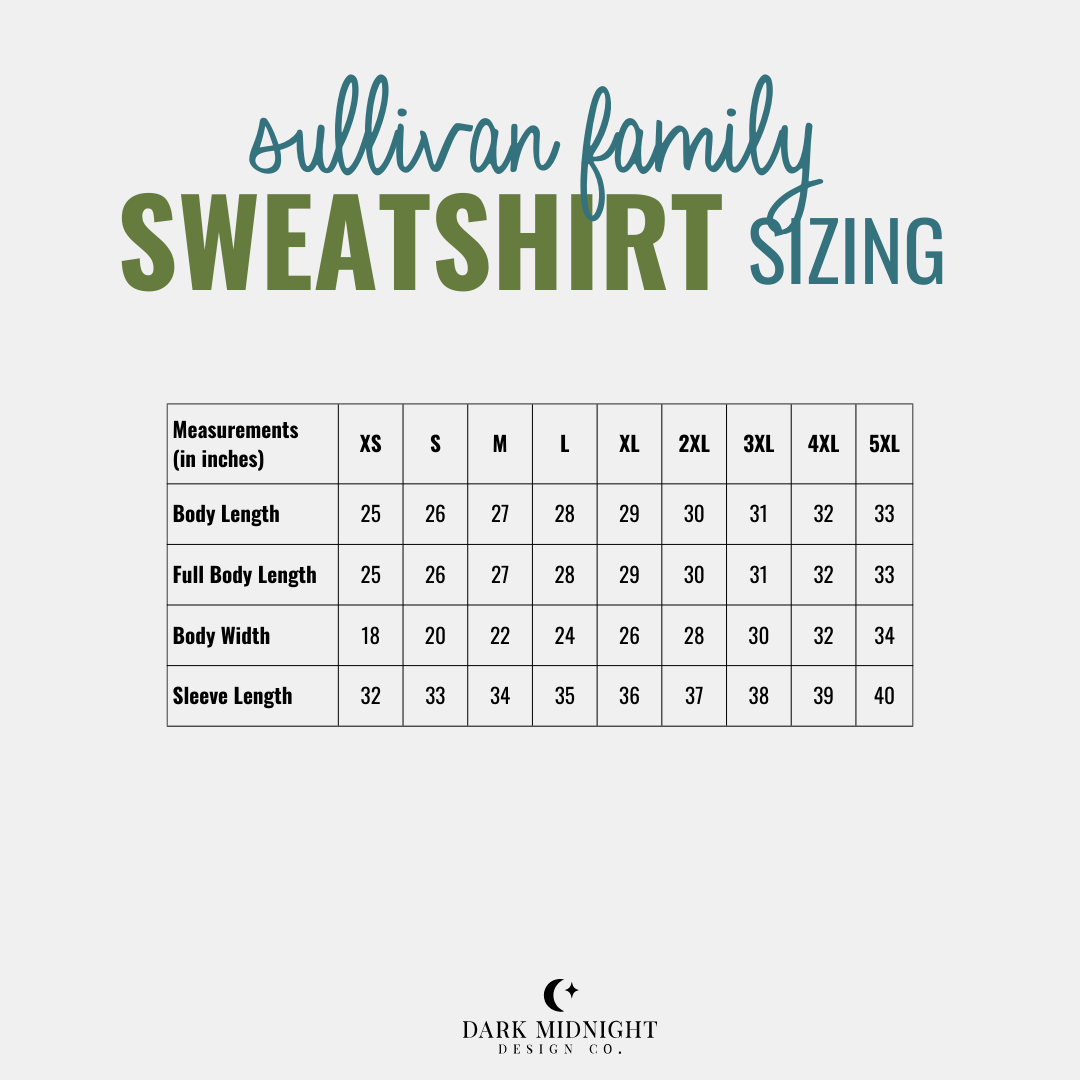 Bluebirds Book Club Crewneck Sweatshirt - Officially Licensed Sullivan Family Series