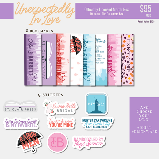Pre-Order: Unexpectedly In Love Series Merch Box - Unexpectedly In Love Officially Licensed Merch