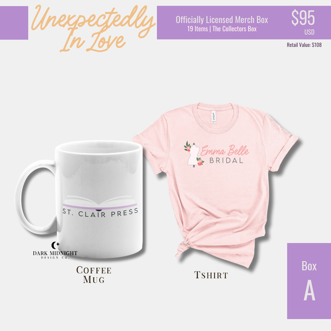 Unexpectedly In Love Series Merch Box - Unexpectedly In Love Officially Licensed Merch