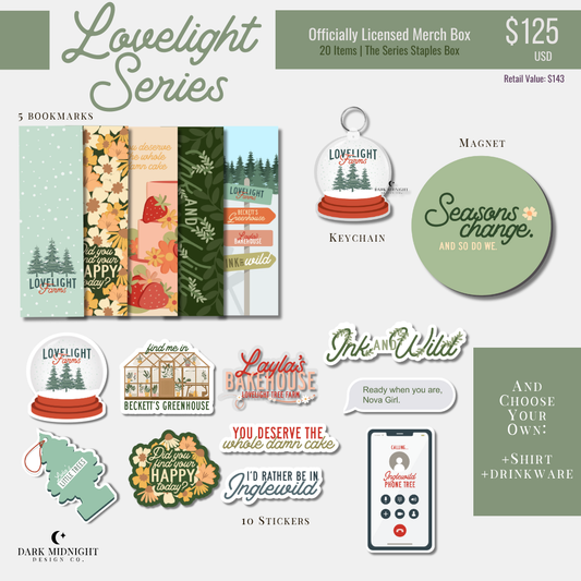 Lovelight Series Merch Box - Officially Licensed Lovelight Farms Series