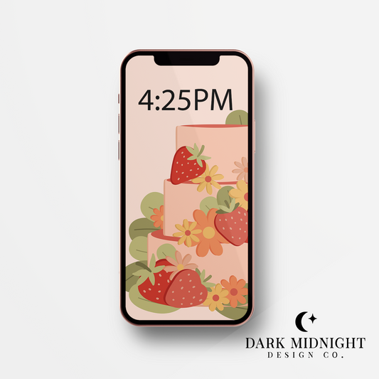 You Deserve The Whole Damn Cake Wallpaper - Officially Licensed Lovelight Farms Series