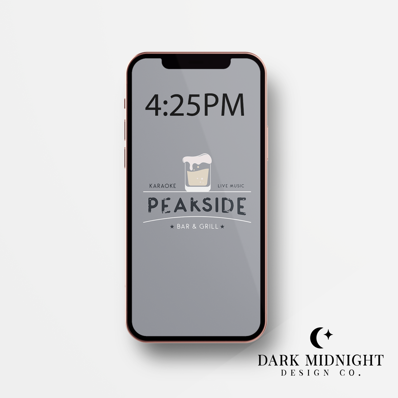 Peakside Bar Logo Wallpaper - Officially Licensed Cherry Peak Series