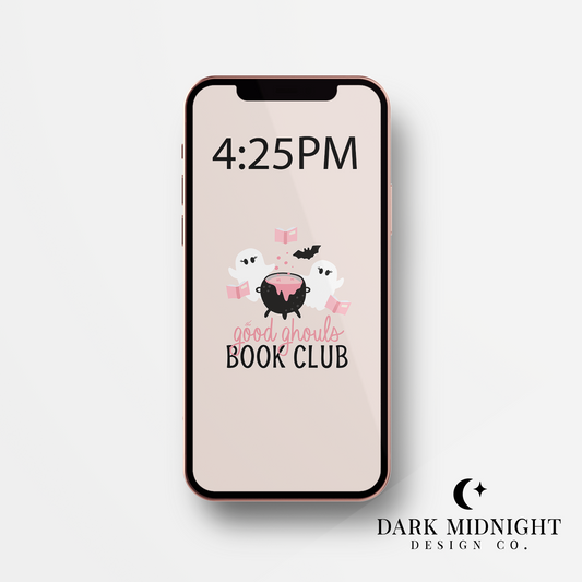 Good Ghouls Book Club Wallpaper
