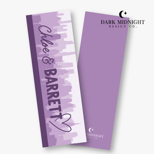 Chloe and Barrett Bookmark - Officially Licensed Unexpectedly In Love Series