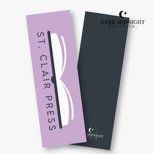 Pre-Order: St Clair Press Logo Bookmark - Officially Licensed Unexpectedly In Love Series