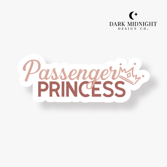 Passenger Princess Sticker - Officially Licensed Cherry Peak Series