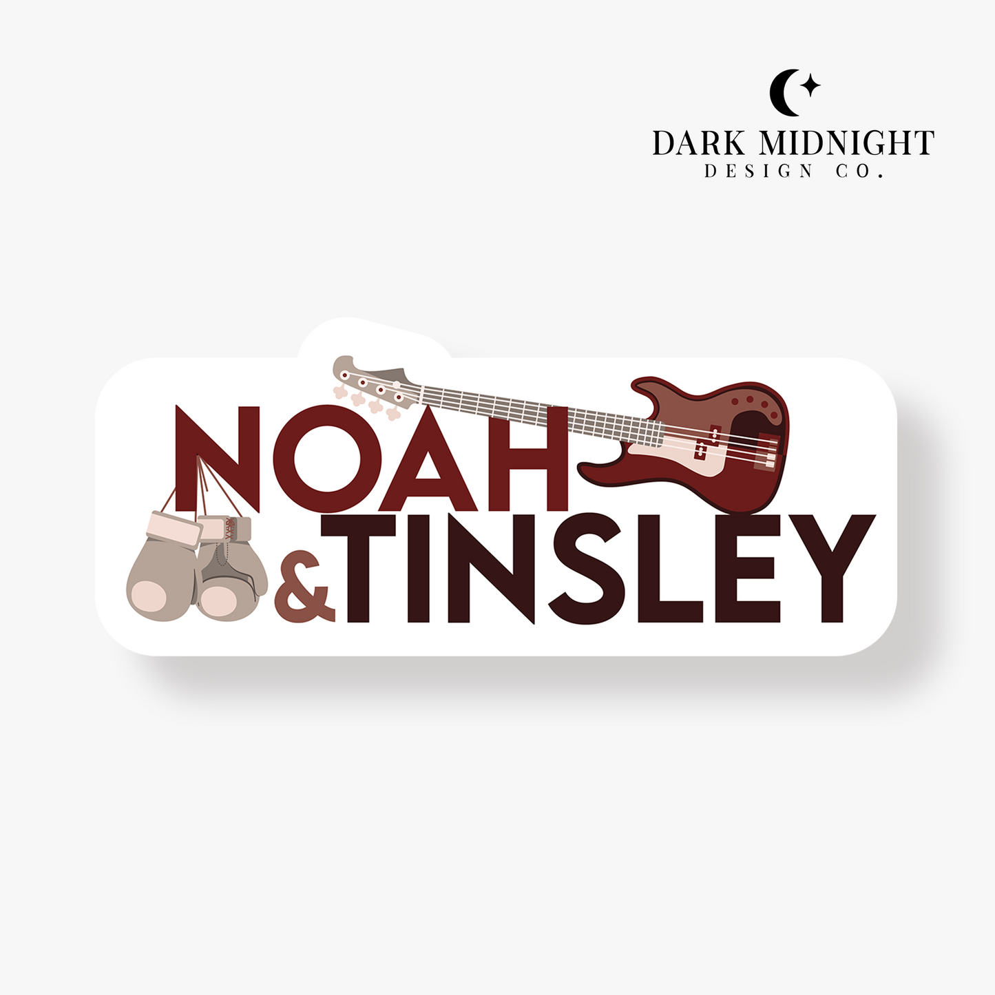 Noah & Tinsley Sticker - Officially Licensed Greatest Love Series