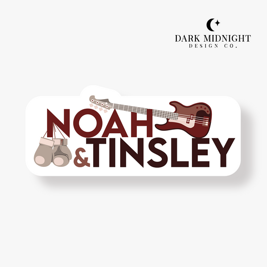 Pre-Order: Noah & Tinsley Sticker - Officially Licensed Greatest Love Series