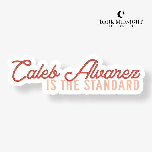 Caleb Alvarez is the Standard Sticker - Officially Licensed Lovelight Farms Series