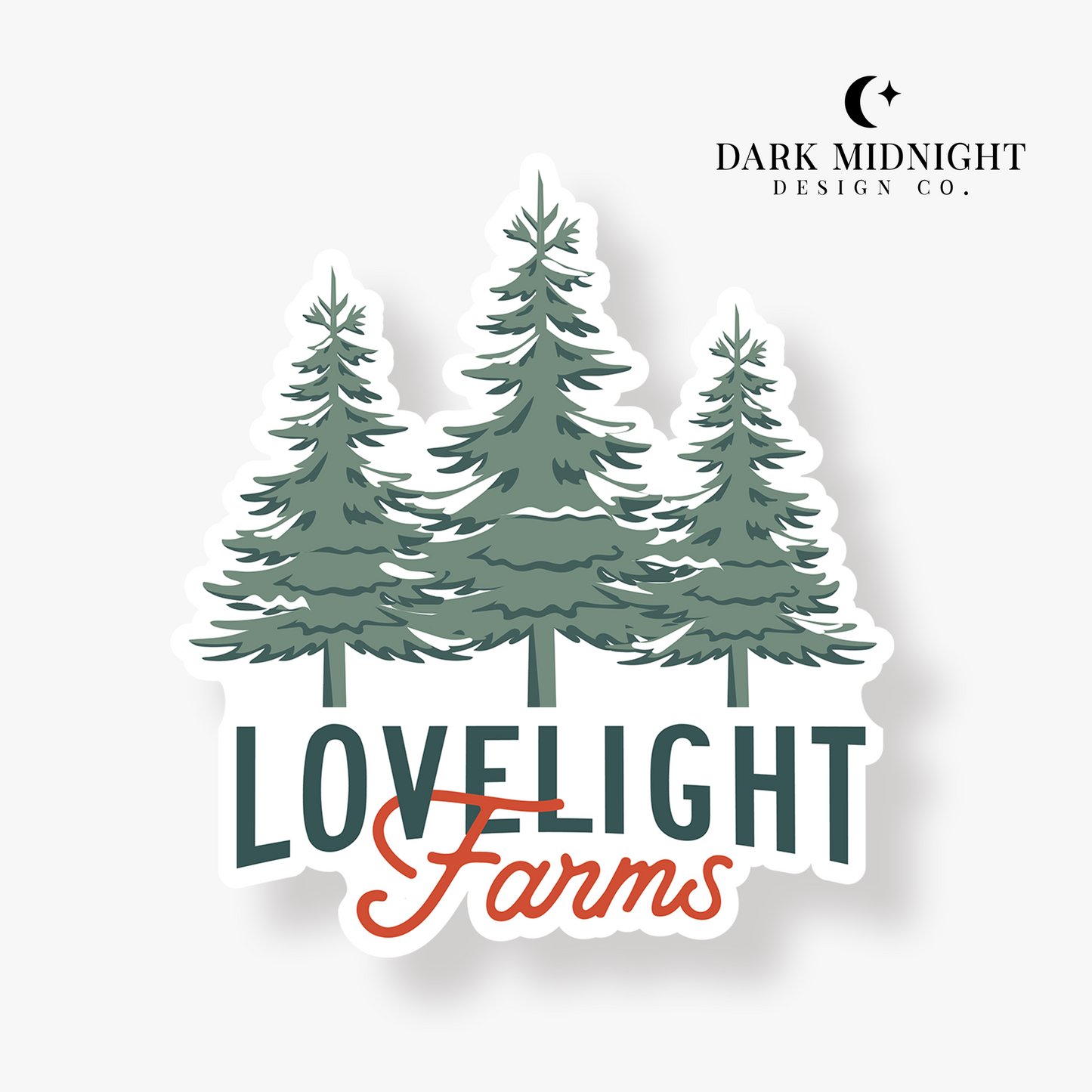 Lovelight Farms Logo Sticker - Officially Licensed Lovelight Farms