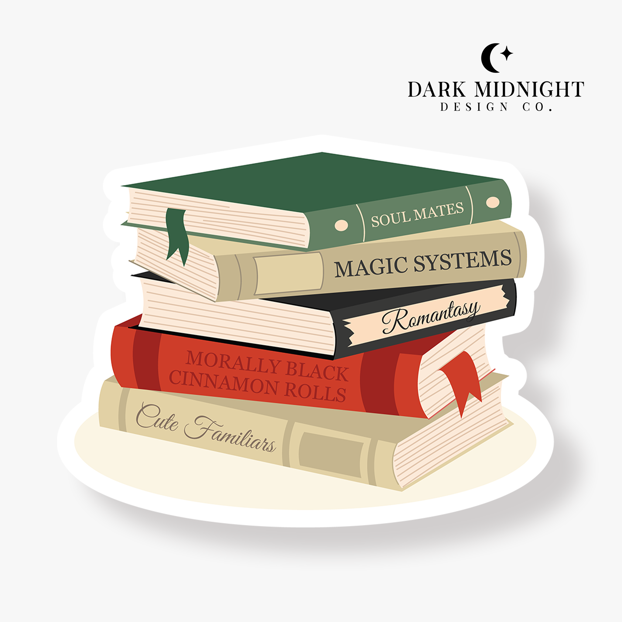 Fantasy Romance Book Stack Sticker - Officially Licensed Fae Kings of ...