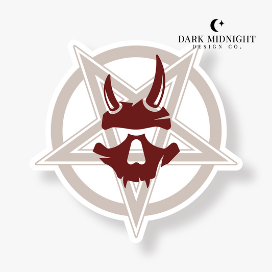 The Devil Inside Album Logo Sticker - Officially Licensed Greatest Love Series