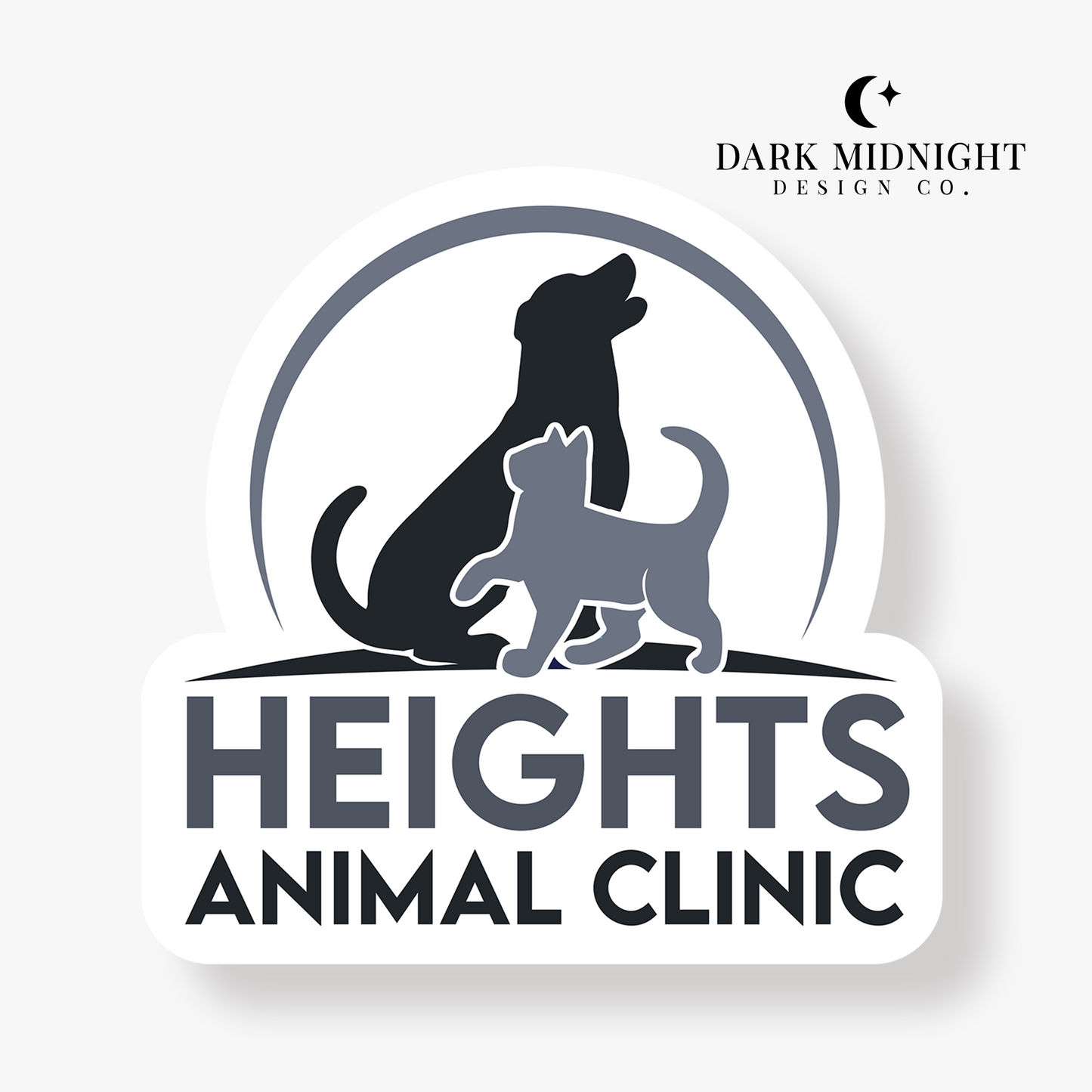Heights Animal Clinic Sticker - Officially Licensed Greatest Love Series