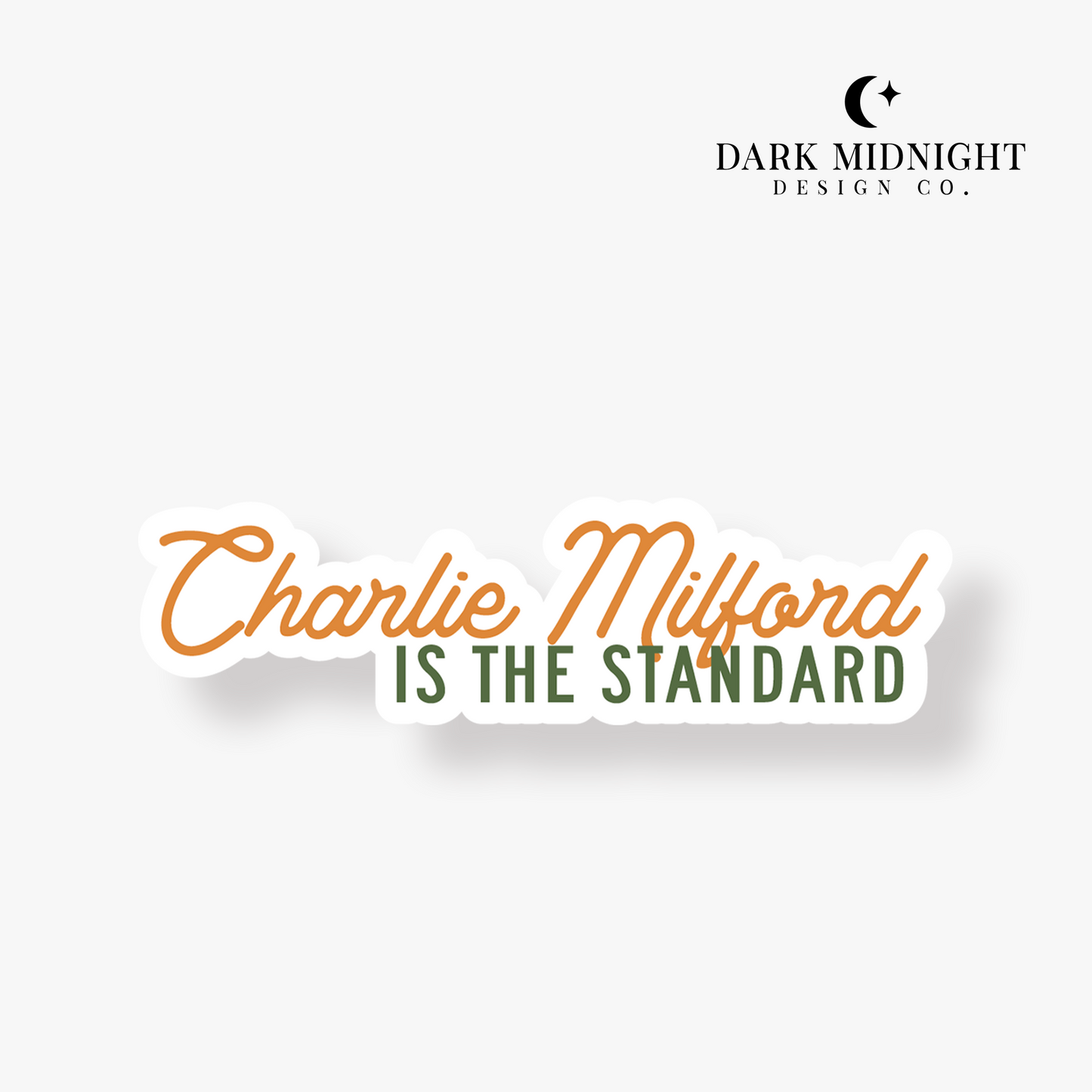 Charlie Milford is the Standard Sticker - Officially Licensed Lovelight Farms Series