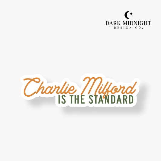 Charlie Milford is the Standard Sticker - Officially Licensed Lovelight Farms Series