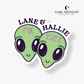 Lane & Hallie Forever Sticker - Officially Licensed Orleans University Series Merch