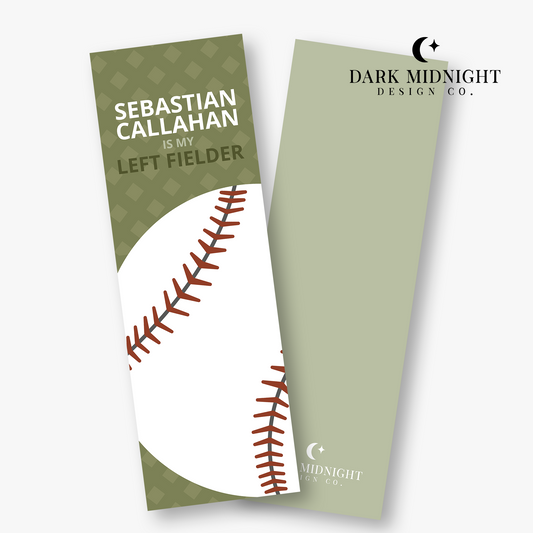 Sebastian Callahan is my Left Fielder Bookmark - Officially Licensed Beyond The Play Series