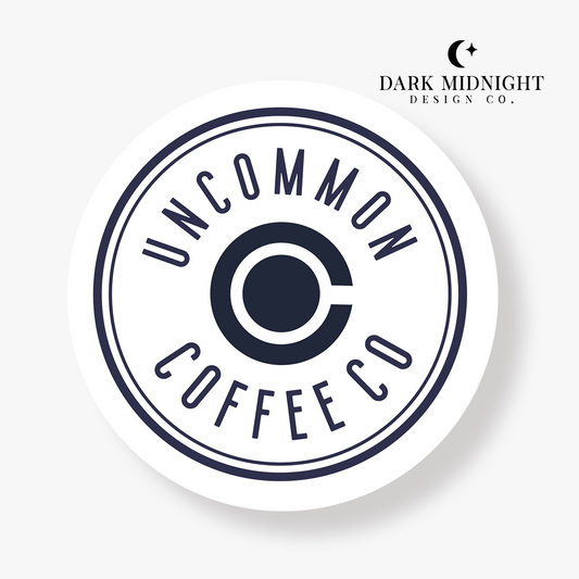 Uncommon Coffee Co Logo Sticker - Officially Licensed Rules of the Game Series