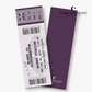 McKee Baseball Ticket Bookmark - Officially Licensed Beyond The Play Series