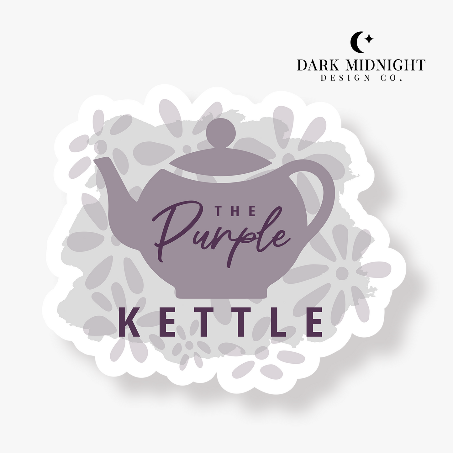 Purple Kettle Coffee Shop Logo Sticker - Officially Licensed Beyond The Play Series