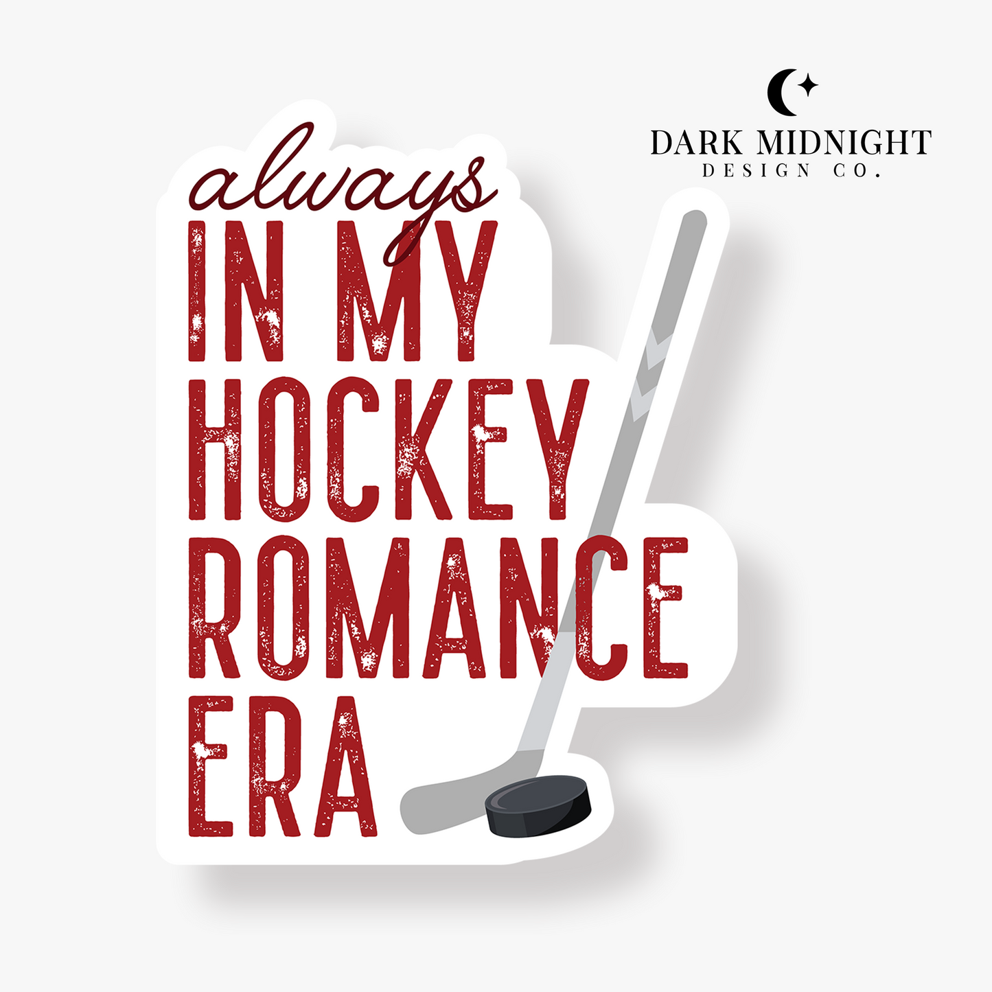 In My Hockey Romance Era Sticker