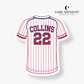 Lane Collins Jersey Sticker - Officially Licensed Orleans University Series Merch