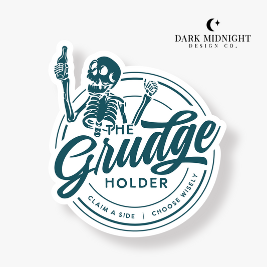 Grudge Holder Bar Logo Sticker - Officially Licensed Sullivan Family Series