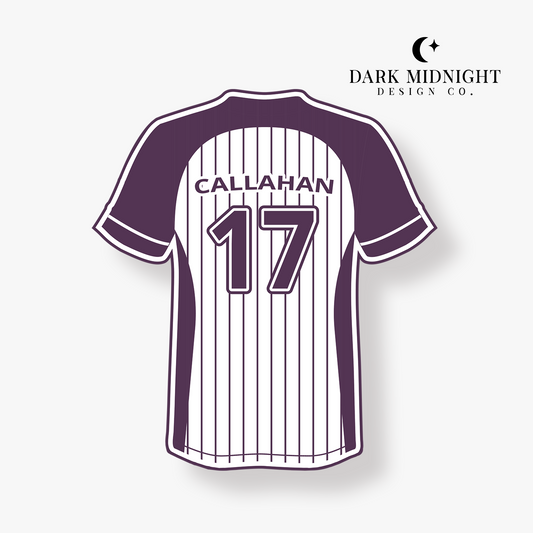 Sebastian Callahan Jersey Sticker - Officially Licensed Beyond The Play Series