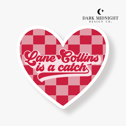 Lane Collins is a Catch Sticker - Officially Licensed Orleans University Series Merch