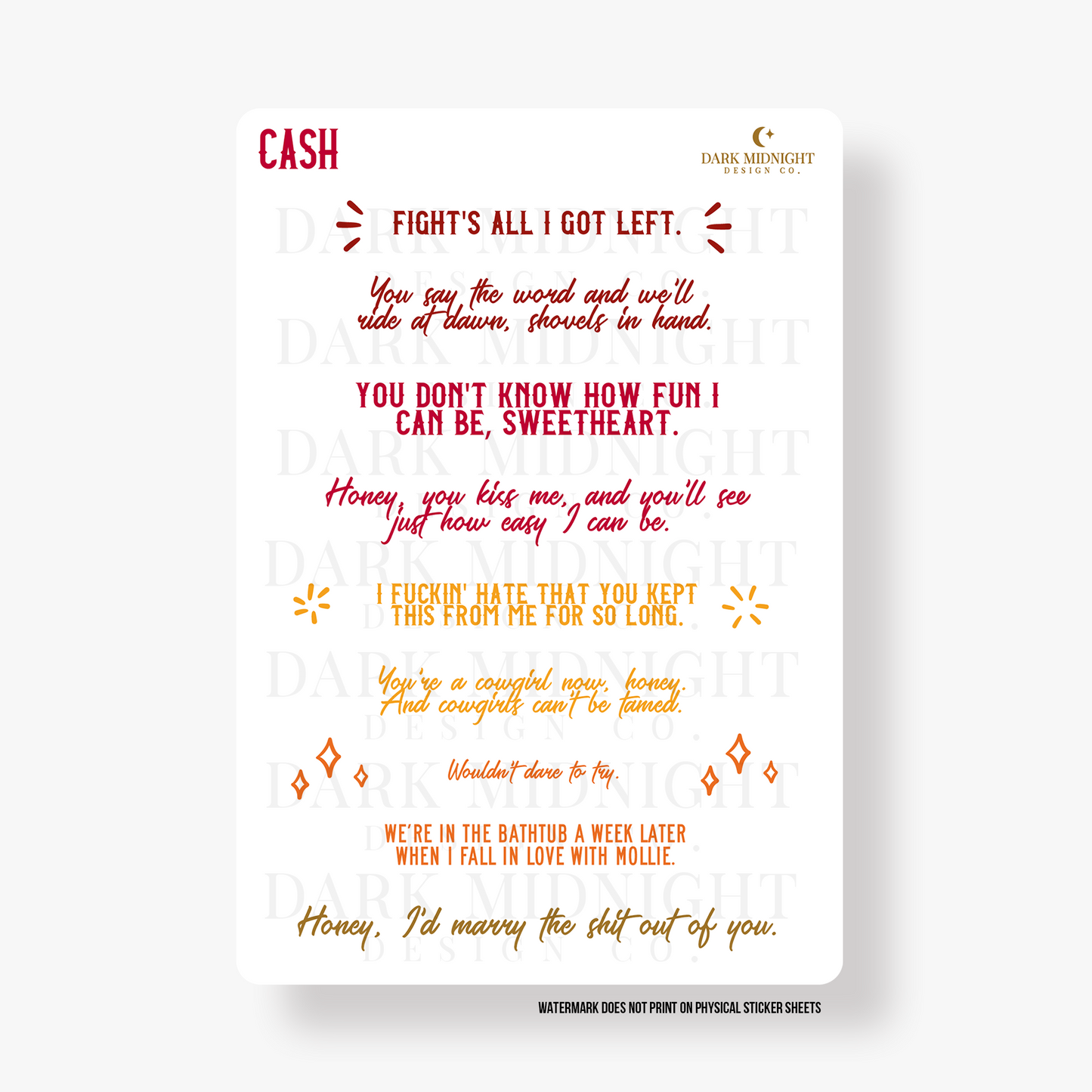 Pre-Order: Cash Annotation Kit - Officially Licensed Lucky River Ranch