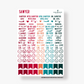 Pre-Order: Sawyer Annotation Stickers - Officially Licensed Lucky River Ranch