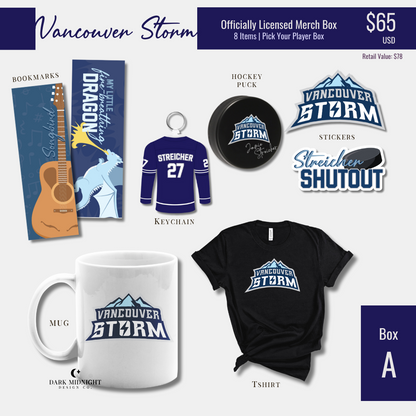 Vancouver Storm Player's Collection Merch Box - Officially Licensed Vancouver Storm Series