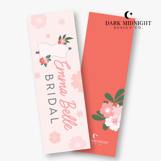 Emma Belle Bridal Logo Bookmark - Officially Licensed Unexpectedly In Love Series