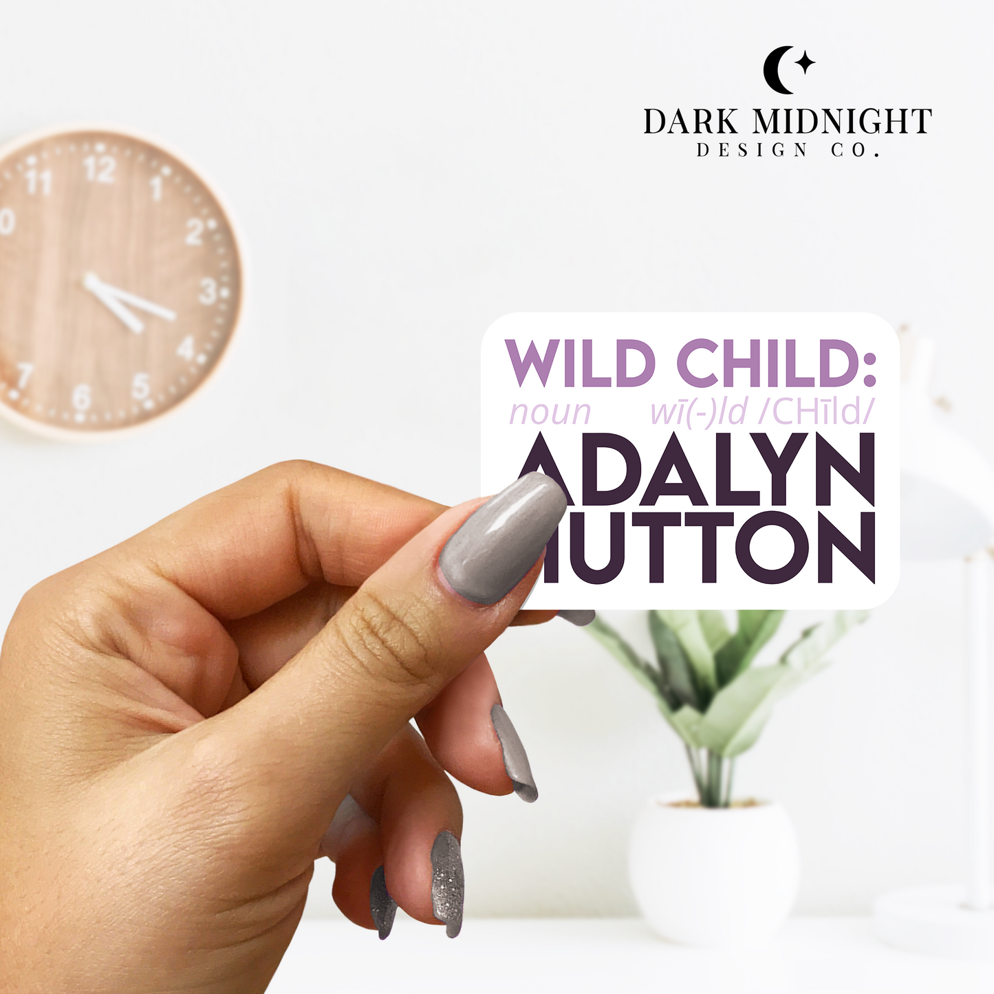 Adalyn Hutton Wild Child Sticker - Officially Licensed Greatest Love Series