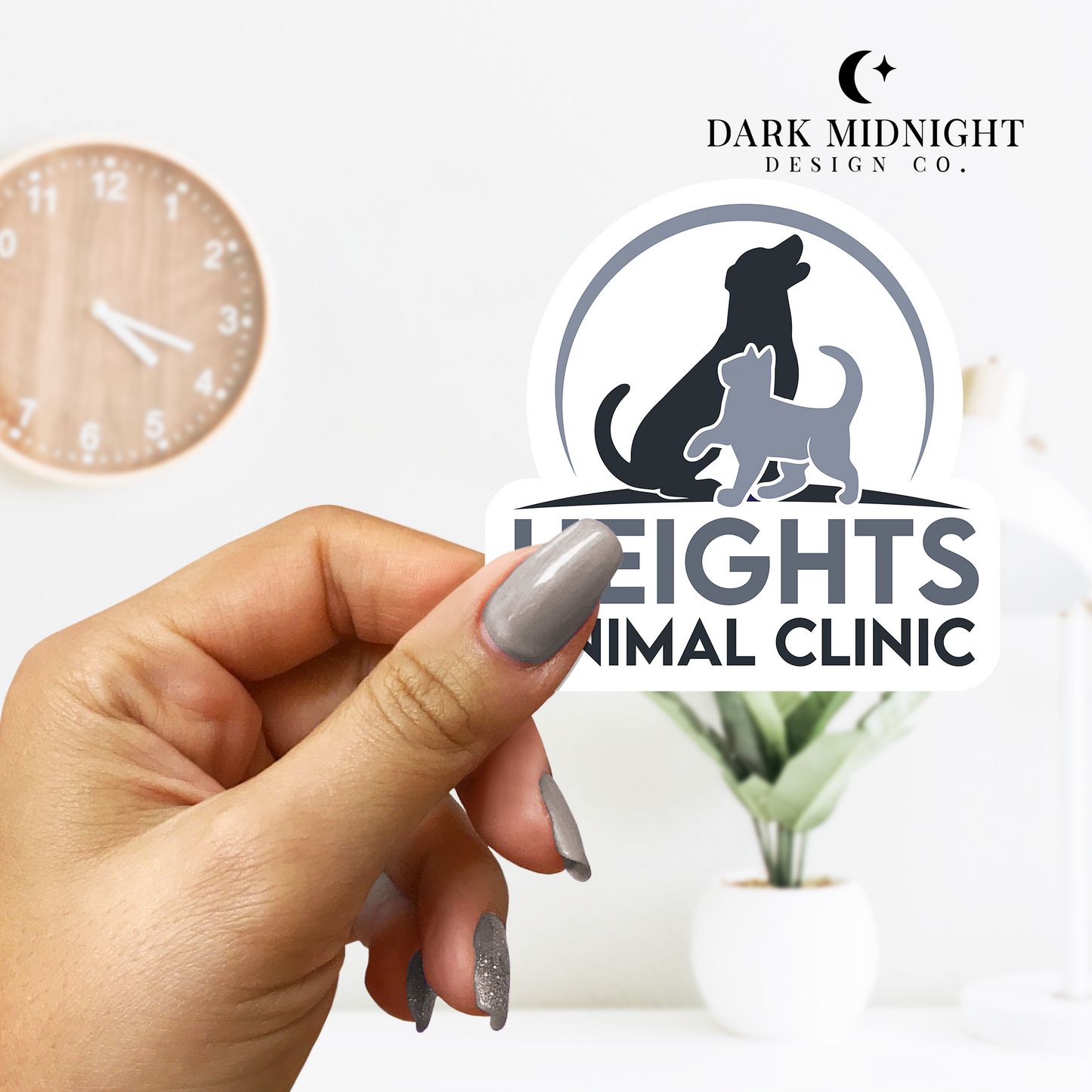 Heights Animal Clinic Sticker - Officially Licensed Greatest Love Series