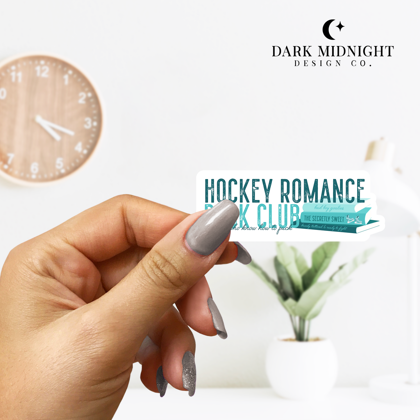 Hockey Romance Book Club Sticker