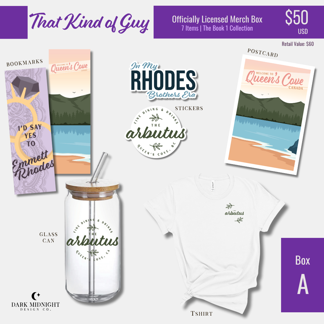 That Kind of Guy Merch Box - Officially Licensed Queen's Cove Series