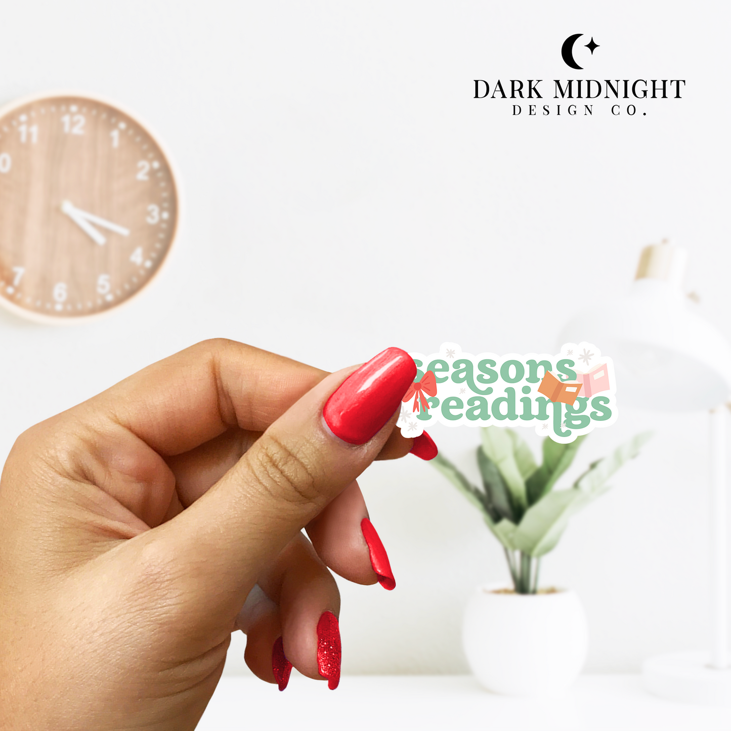 Seasons Readings Sticker