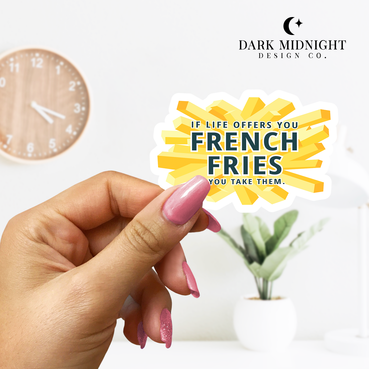 French Fries Sticker - Officially Licensed Beyond The Play Series