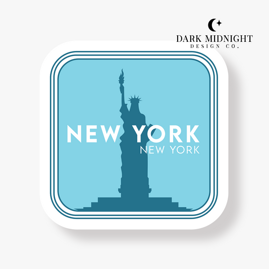 Pre-Order: New York Destination Sticker - Officially Licensed Unexpectedly In Love Series