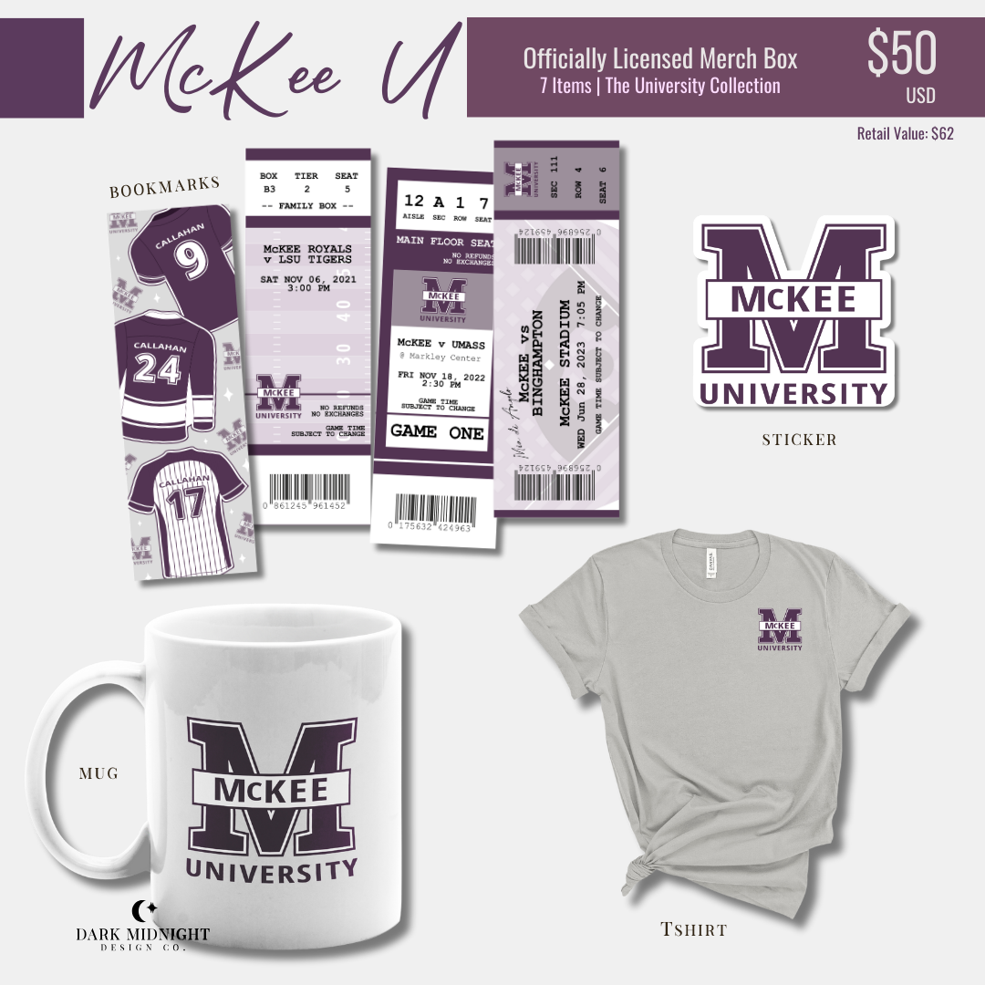McKee U Merch Box - Officially Licensed Beyond The Play Series