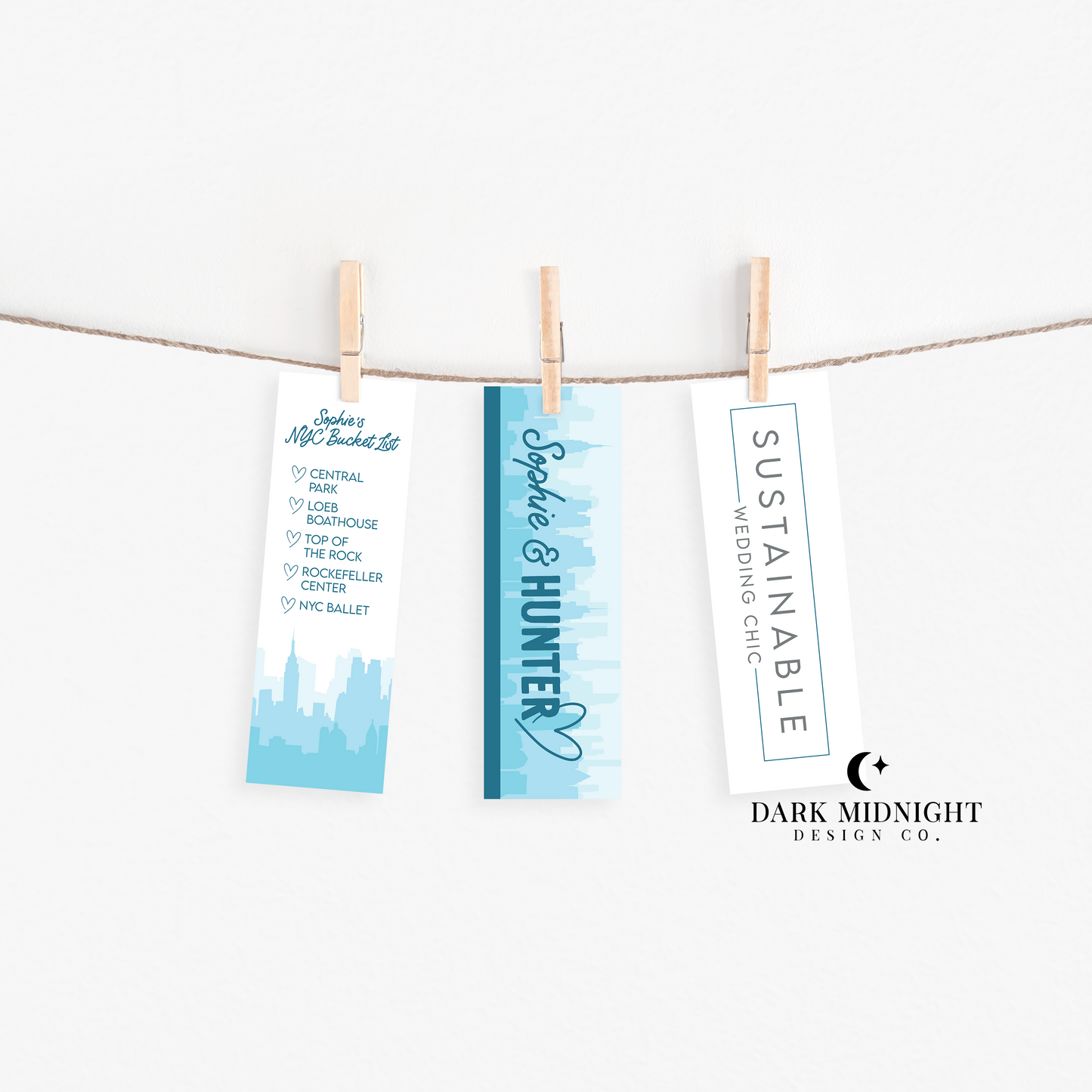 Sophie's NYC Bucket List Bookmark - Officially Licensed Unexpectedly In Love Series