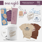 One Night Merch Box - Officially Licensed Sullivan Family Series