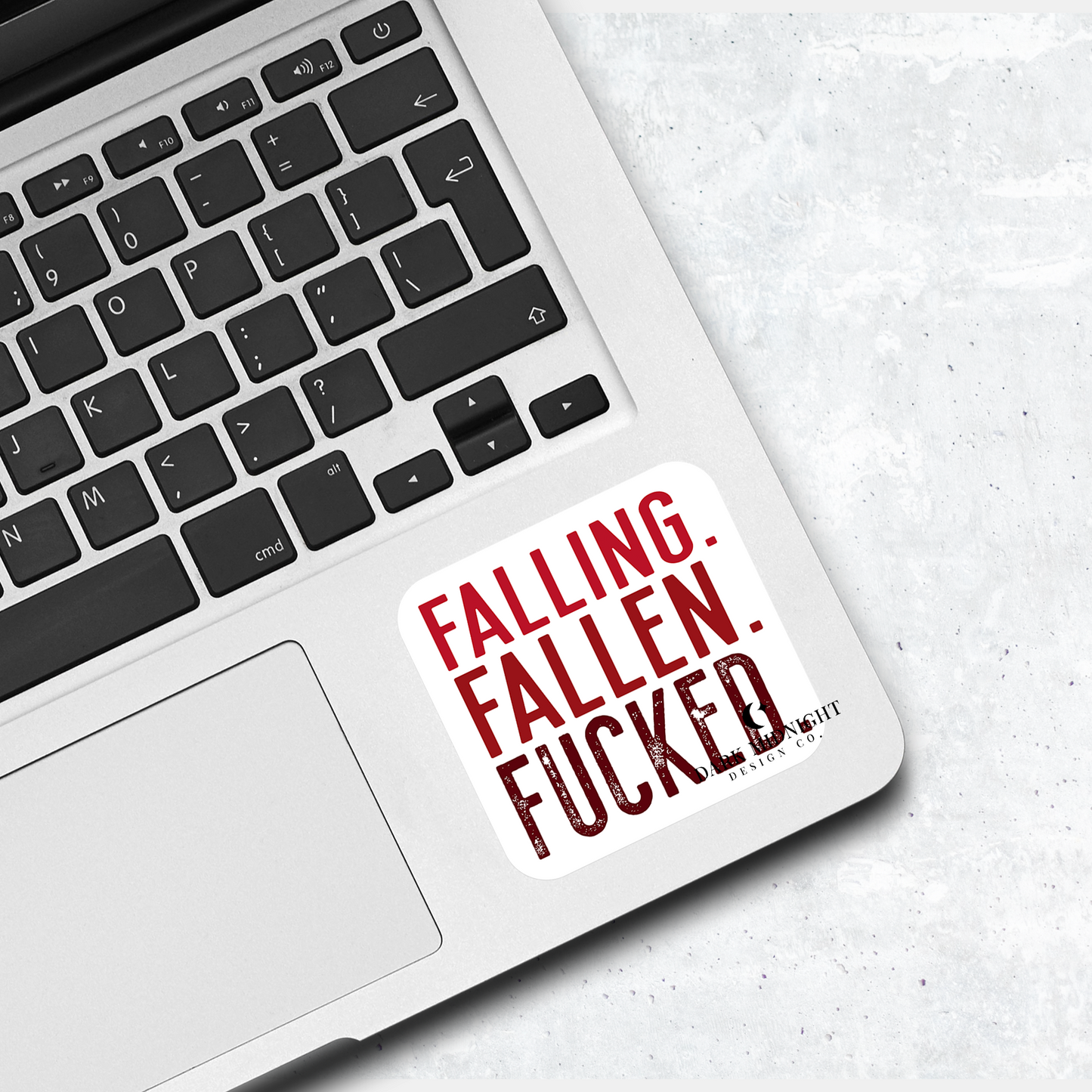 Falling Fallen Fucked Sticker - Officially Licensed Rules of the Game Series