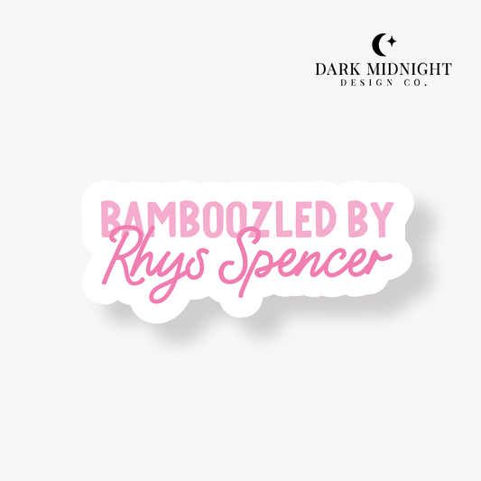 Pre-Order: Bamboozled By Rhys Spencer Sticker - Officially Licensed Unexpectedly In Love Series