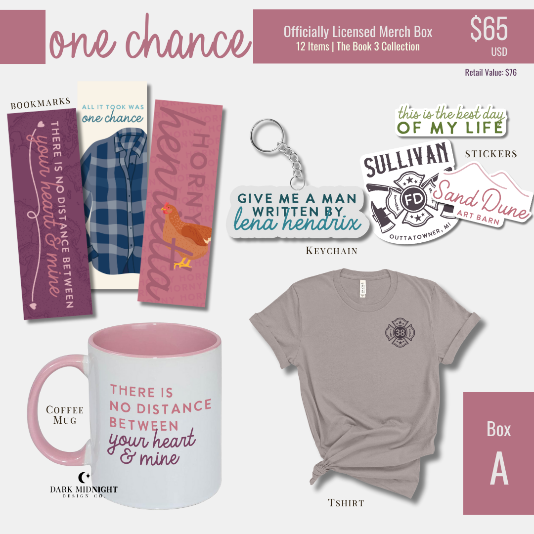 One Chance Merch Box - Officially Licensed Sullivan Family Series