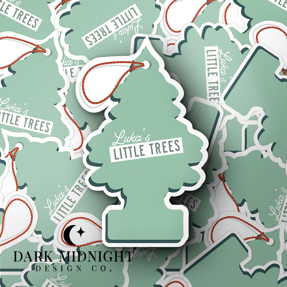 Luka's Little Trees Sticker - Officially Licensed Lovelight Farms