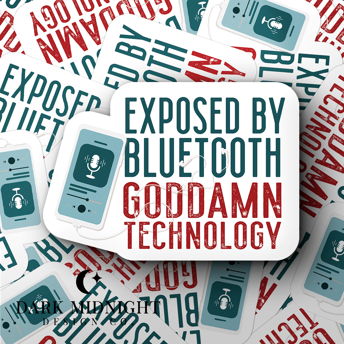 Exposed by Bluetooth Sticker - Officially Licensed Rules of the Game Series