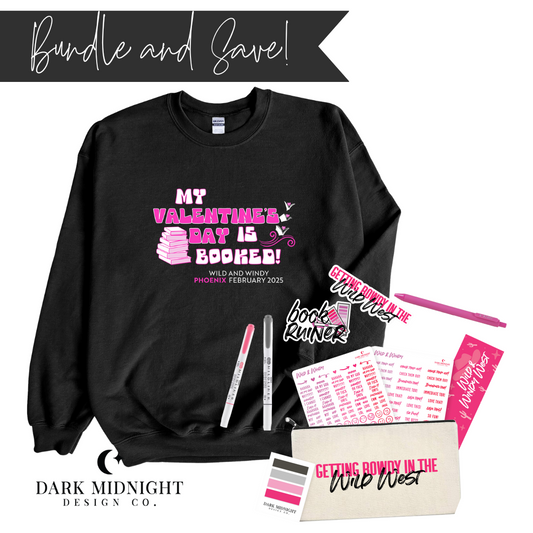 PREORDER BUNDLE * My Valentine's Day Is Booked Exclusive Crew Neck Sweatshirt - Official Wild & Windy Merch